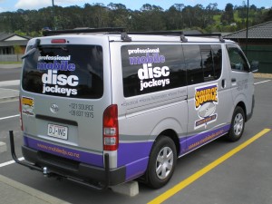 Mobile DJ Hire Auckland Promo Vehicle